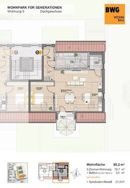 Wohnung 5 - 