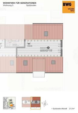 Wohnung 5 Spitzboden - 