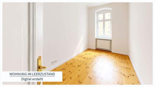 Wohnung im Leerzustand - 