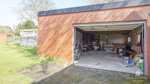 Garage mit Heimwerkstatt - 