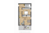 Grundriss Wohnung 8 - 2 Zimmer Etagenwohnung zum Kaufen in Kirchheim unter Teck