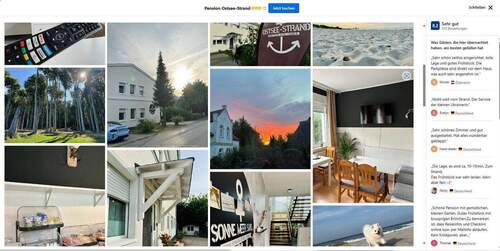 Viele zufriedene Gäste! - Dein Traum - eine eigene Pension an der Ostseeküste!