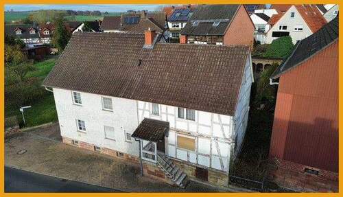 Vorderansicht - Einfamilienhaus mit 120,00 m&sup2; in Willingshausen / Wasenberg zum Kaufen