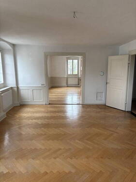 Blick Wohn- in Arbeitszimmer - Leben in der Radolfzeller Altstadt - mit dem Bodensee vor der Haustür