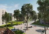Quartiersplatz-Visualisierung - 