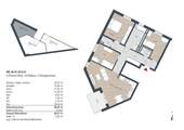 Grundriss - 4 Zimmer Etagenwohnung zur Miete in Stein
