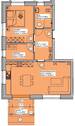 Grundriss Whg. 01 - 