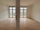 Schlafzimmer und Wohnbereich - Etagenwohnung mit 75,60 m&sup2; in Aalen zur Miete