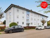 Ansicht - Gepflegte 2,5-Zimmer-Dachgeschosswohnung in Linkenheim - kompakt und hell