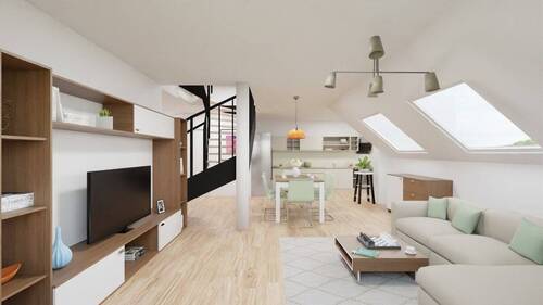 Wohnen/Essen - Etagenwohnung mit 92,90 m² in Stuttgart / Vaihingen zum Kaufen