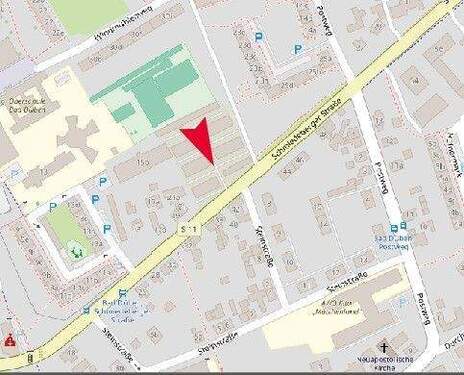 Lageplan Bad Düben Schmiedeberger Straße - 