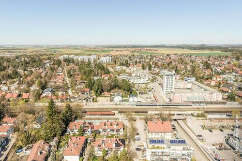 Blick Richtung Baldham Mitte - 