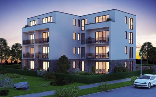 Ansicht Straße Nacht.jpg - 3 Zimmer Etagenwohnung in Bad Doberan