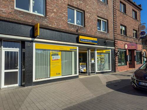 Außenansicht - Büroräume mit Schaufenster in zentraler Lage von Grevenbroich