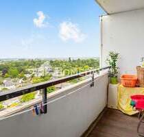 Attraktive 2-Zimmer-Wohnung mit West-Loggia in gepflegtem Hochhaus mit Weitblick - Erftstadt Liblar