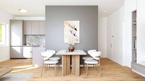Wohnzimmer - 2 Zimmer Etagenwohnung zum Kaufen in Berlin