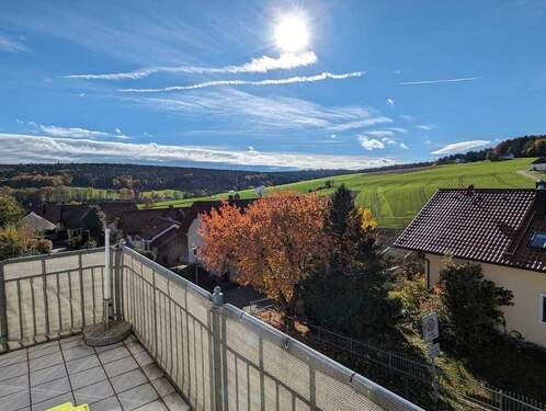 Ausblick vom West-Balkon - 