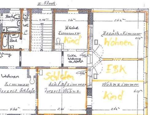 1. Stock Rot am See Wohnung 3 - 