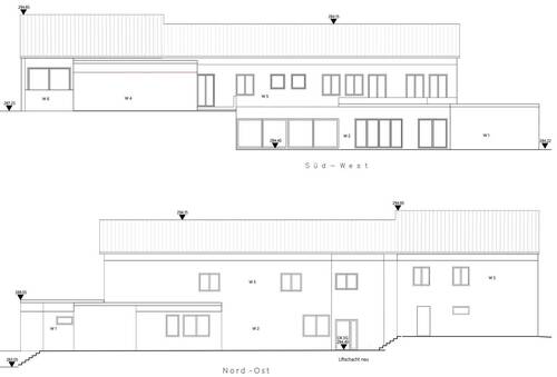 Ansicht Südwest Nordost - 