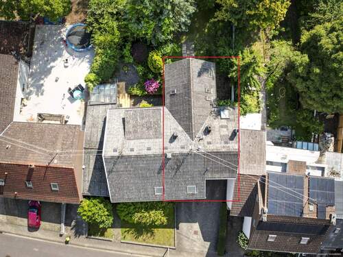 Vogelperspektive - Reihenmittelhaus mit 195,00 m&sup2; in Püttlingen zum Kaufen