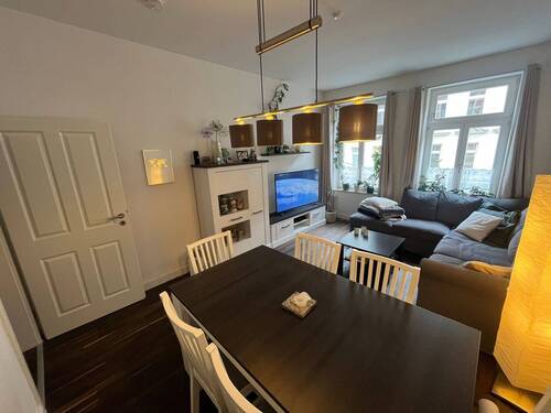 Wohnzimmer - ***Moderne 3-Zimmer-Wohnung mit Balkon - in Leipzig***