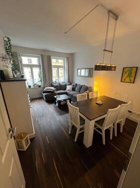 Essbereich - 3 Zimmer Etagenwohnung zur Miete in Leipzig
