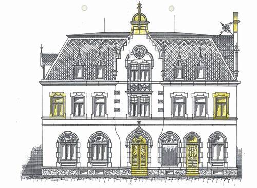 Fassade Alt Zeichnung - +++ Renovieren und Kassieren +++