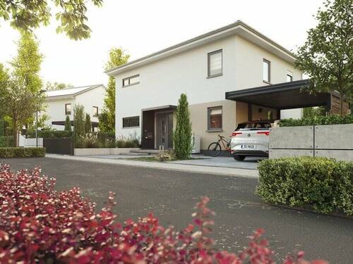 stadthaus-flair-152-streetview - 5 Zimmer Mehrfamilienhaus, Wohnhaus in Altenberge