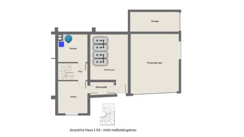 Erdgeschoss Haupthaus - 