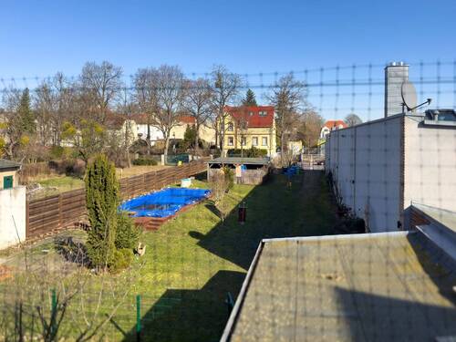 Blick von der aufgeständerten Terrasse - 
