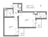 Grundriss Balkone nach Westen - 