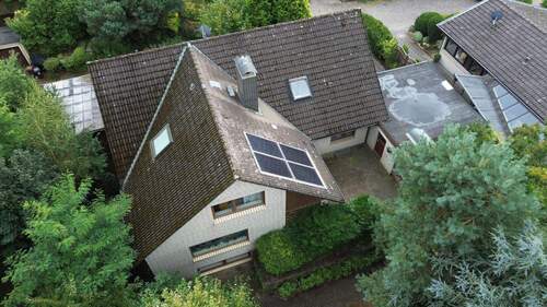 Luftaufnahme - Familienidyll in Buxtehude - Großzügiges Einfamilienhaus mit Potential und Einliegeroption