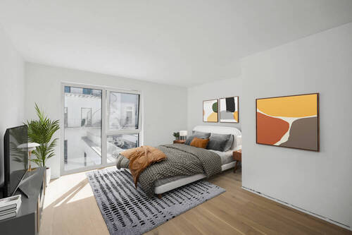 Schlafzimmer - Etagenwohnung mit 68,60 m² in Bonn zum Kaufen