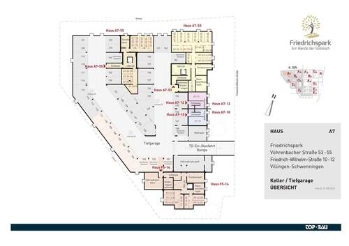 Übersicht Tiefgarage - 