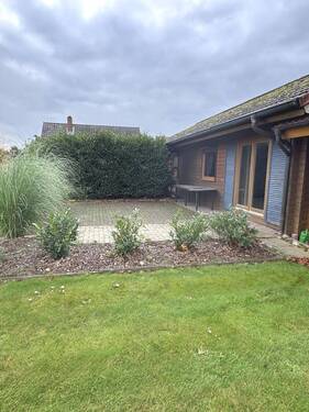 gepflasterte Terrasse - 