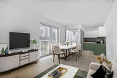 Wohzimmer (rendering) - 2 Zimmer Etagenwohnung zum Kaufen in Bonn