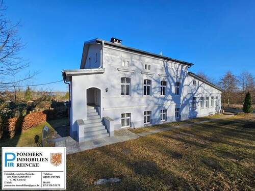 Blick aufs Haus, Süd !.jpg - 1 Zimmer Mehrfamilienhaus, Wohnhaus zum Kaufen in Anklam