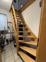 Holztreppe in das Dachgeschoss - 