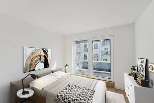 Schlafzimmer - Etagenwohnung mit 57,00 m² in Bonn zum Kaufen