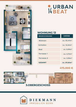 Wohnung 13 - 