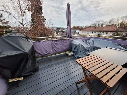 Dachterrasse - Gepflegte Wohnung mit toller Dachterrasse in idealer Lage!
