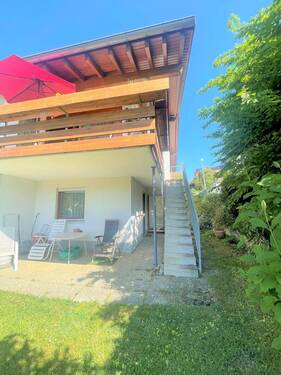 Balkon Terrasse und Garten - 