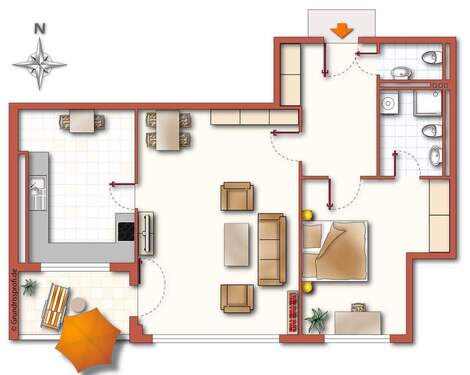 kleinere Whg. - 
