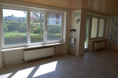 REH EG Wohnzimmer Blick Rtg. Terrasse - Reihenendhaus mit 92,00 m&sup2; in Salzgitter zum Kaufen