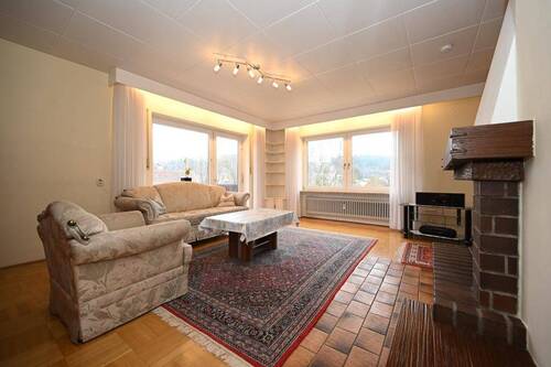 Die Wohnung im Obergeschoss - 