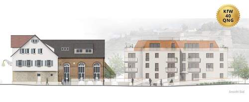 unverbindliche Illustration - 2 Zimmer Etagenwohnung in Asperg