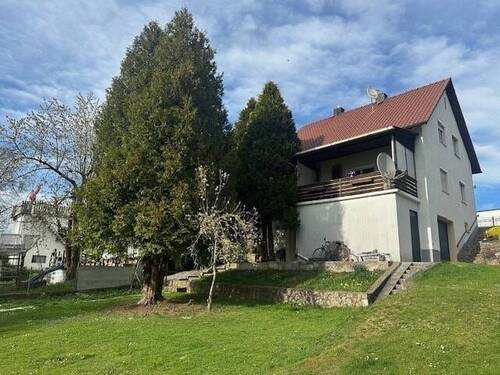 Westansicht - 4 Zimmer Mehrfamilienhaus, Wohnhaus zum Kaufen in Mengkofen