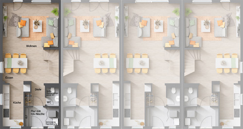 Reihenhaus Für Euch - EG - 