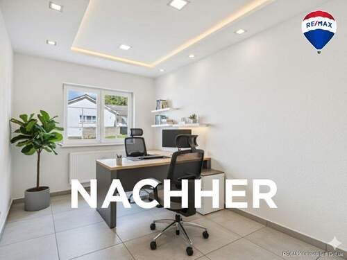 Arbeitszimmer nachher - 