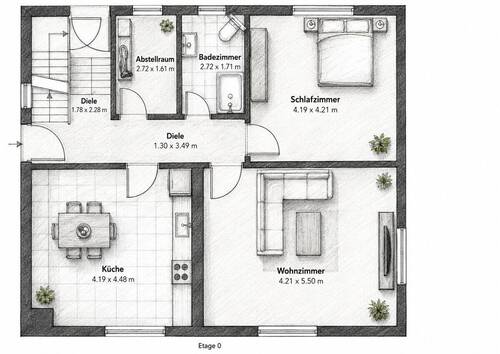 REMAX Immobilien DeLux Einfamilienhau EG Blieskastel Mark Borowicz - 